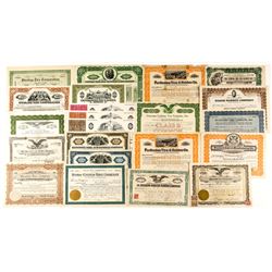 Tire Company Stock Certificate Collection