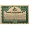 Image 1 : California Associated Raisin Co. Stock Certificate
