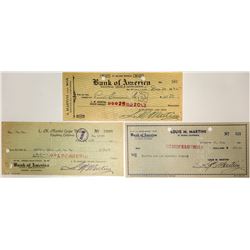 Louis Martini Winery checks