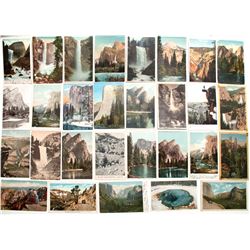 Yosemite Valley Color Postcard Collection