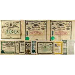 Michigan Non-Mining Bonds & Stock Certificate Collection