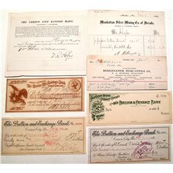 Nevada Checks & Ephemera