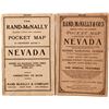 Image 1 : Two Early Rand McNally Pocket Maps of Nevada (1899 and 1911)
