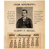 Image 1 : "Mogel for Sheriff" Calendar