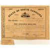 Image 1 : State of South Carolina Civil War Defense Bond