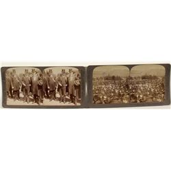 Two Salt Lake City Stereoviews feat. Theodore Roosevelt Visit