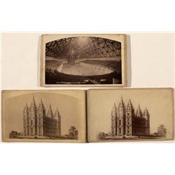 Mormon Temple Cabinet Cards