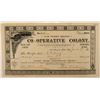 Image 1 : Puget Sound Co-Operative Colony Stock Certificate
