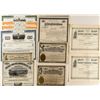 Image 1 : Washington Non-Mining & Non-Railroad Stock Certificates (12)