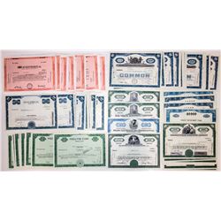 U.S. Technology Company Stock Certificates (132)