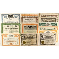 Food & Vending Company Stock Certificate Collection