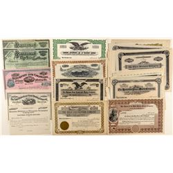 Unissued Colorado Mining Stock Collection