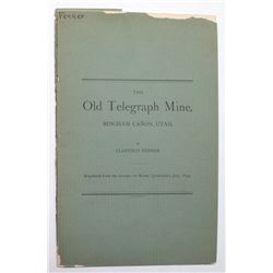 The Old Telegraph Mine Booklet