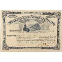 Santa Barbara Silver Mining Co. Stock Certificate