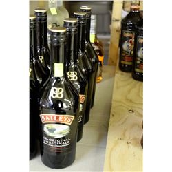 FOUR 750ML BOTTLES OF BAILEYS IRISH CREAM