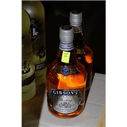 TWO 750ML BOTTLES OF GIBSON'S STERLING WHISKY