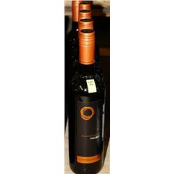 FIVE 750ML BOTTLES OF COPPER MOON MALBEC