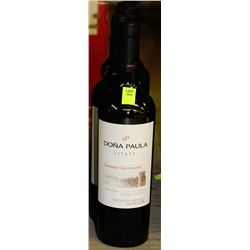 FIVE 750ML BOTTLES OF DOÑA PAULA CABERNET