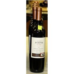 FIVE 750ML BOTTLES OF PAMPAS CABERNET SAUVIGNON