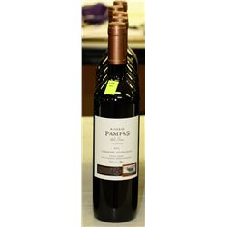 FIVE 750ML BOTTLES OF PAMPAS CABERNET SAUVIGNON