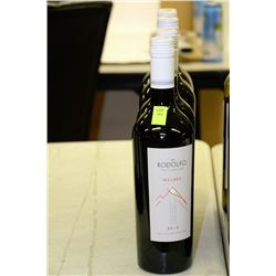FIVE 750ML BOTTLES OF DON RODOLFO MALBEC