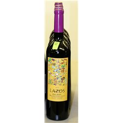 FOUR 750ML BOTTLES OF LAZOS MALBEC