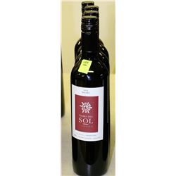FOUR 750ML BOTTLES OF TIERRA DEL SOL MALBEC