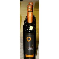 FOUR 750ML BOTTLES OF COPPER MOON CABERNET