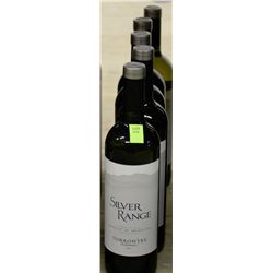 FIVE 750ML BOTTLES OF SILVER RANGE WHITE WINE