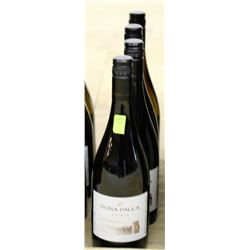 4 BOTTLES OF DONA PAULA CHARDONNAY