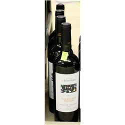 4 BOTTLES OF NAVARRA CORREAS CABERNET SAUVIGNON