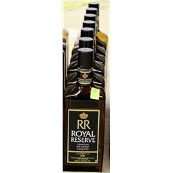 7 BOTTLES OF ROYAL RESERVE CANADIAN WHISKY
