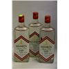 Image 1 : 3 BOTTLES OF GILBEY'S LONDON DRY GIN