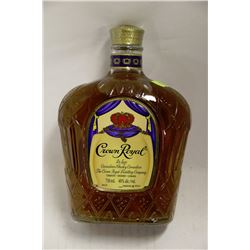 750ML BOTTLE OF CROWN ROYAL CANADIAN WHISKY