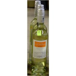 3 BOTTLES OF LOS PRIMOS TORRONTES WHITE WINE
