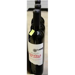 3 BOTTLES OF ESPUELA DEL GAUCHO CABERNET SAUVIGNON