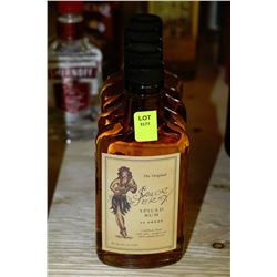5 BOTTLES OF SAILOR JERRY SPICED RUM