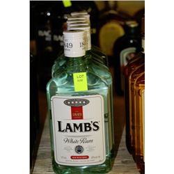 7 BOTTLES OF LAMB'S WHITE RUM