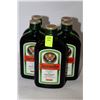 Image 1 : 5 BOTTLES OF JAGERMEISTER