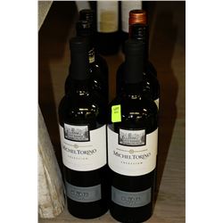 6 BOTTLES OF ASSORTED RED WINE