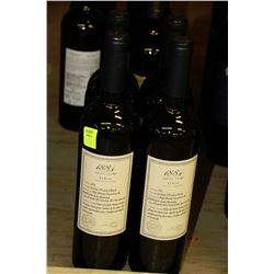 6 BOTTLES OF ASSORTED RED WINE