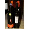 Image 1 : 6 BOTTLES OF ASSORTED RED WINE