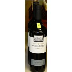3 BOTTLES OF MICHEL TORINO MALBEC RED WINE