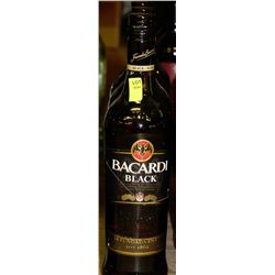 4 BOTTLES OF BACARDI BLACK RUM