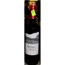 3 BOTTLES OF DON FELI CABERNET SAUVIGNON RED WINE