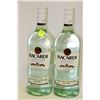 Image 1 : 2 BOTTLES OF BACARDI WHITE RUM