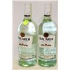 Image 1 : 2 BOTTLES OF BACARDI WHITE RUM