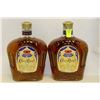 Image 1 : 2 BOTTLES OF CROWN ROYAL CANADIAN WHISKY