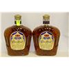 Image 1 : 2 BOTTLES OF CROWN ROYAL CANADIAN WHISKY