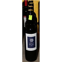 4 BOTTLES OF TIERRA DEL SOL CABERNET SAUVIGNON